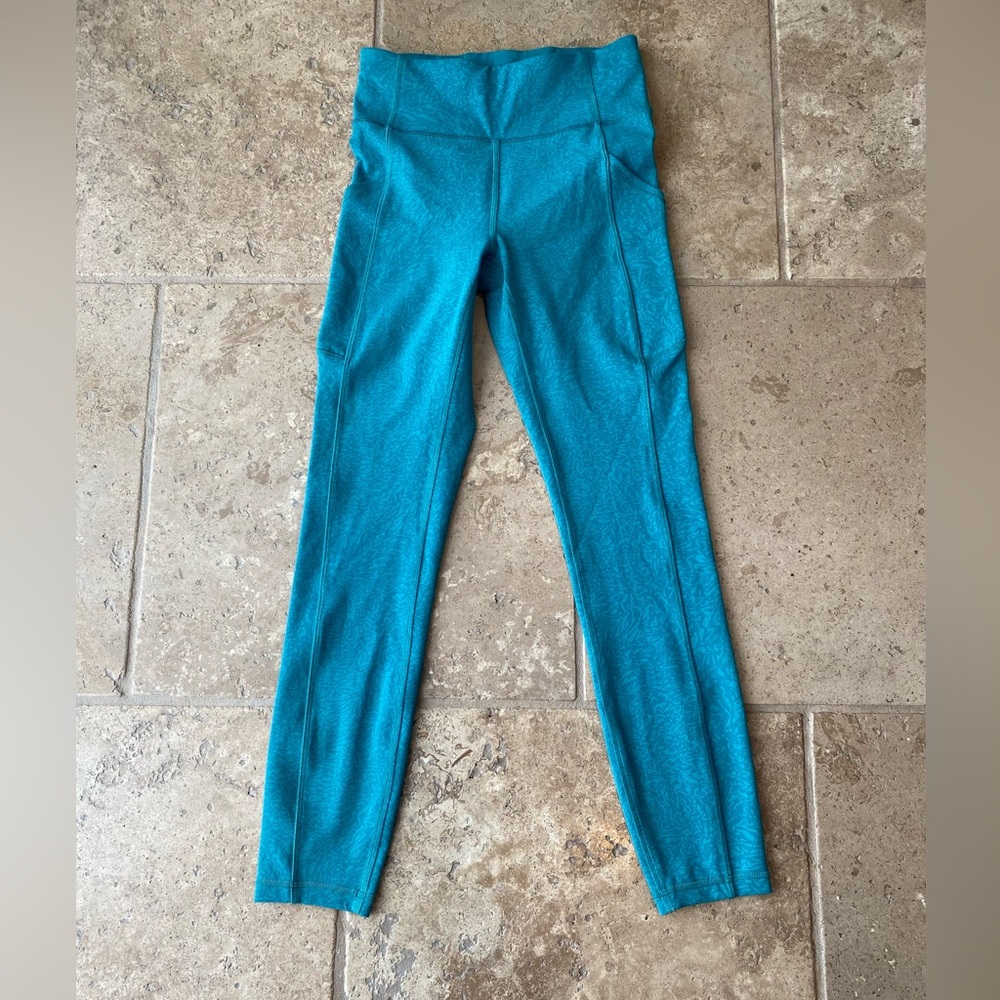 lululemon athletica green Leggings